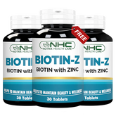 2 Biotin-Z + 1 Biotin-Z free
